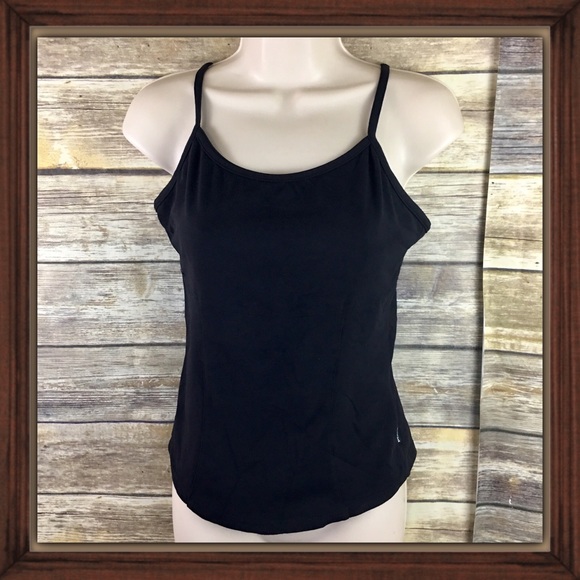Prana Tops - Prana Black Active Tank Top With Built In Bra EUC
